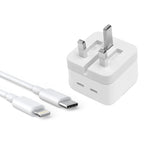 iPhone 50W Power Adapter USB-C+C Original